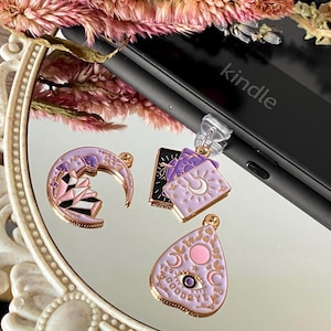 Witchy Kindle Charms | iPhone Charm | Kindle Accessories | Phone Accessories | Bookish Charm | Gift for Readers