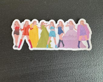 Fan-Inspired"Swiftie" Pride Waterproof, Vinyl Sticker