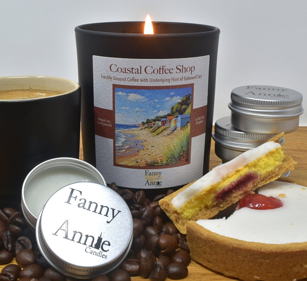 Fanny Annie Candles Coastal Coffee Shop Scented Candle Etsy