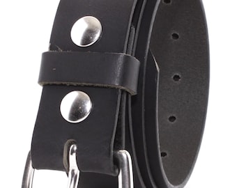 Full Grain Buffalo Leather Belt | Amish Made, Vegetable Tanned, USA Work Belt