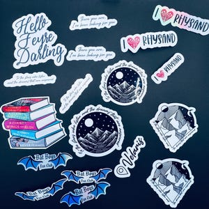ACOTAR Sticker Bundle – Best-Selling Fantasy Bookish Stickers