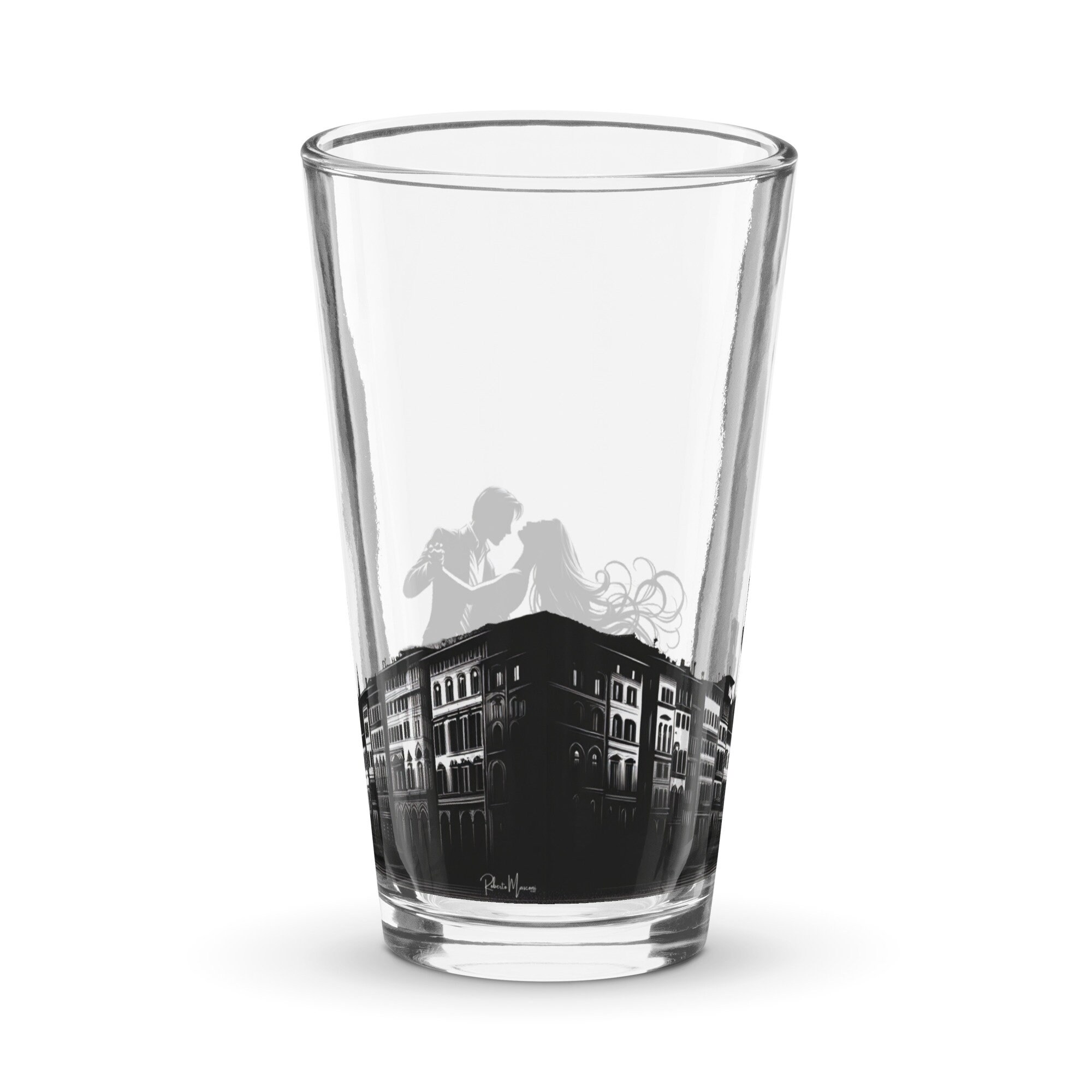 SiNO Vaso de pinta artístico - Serie Möbius City Pub Glass de