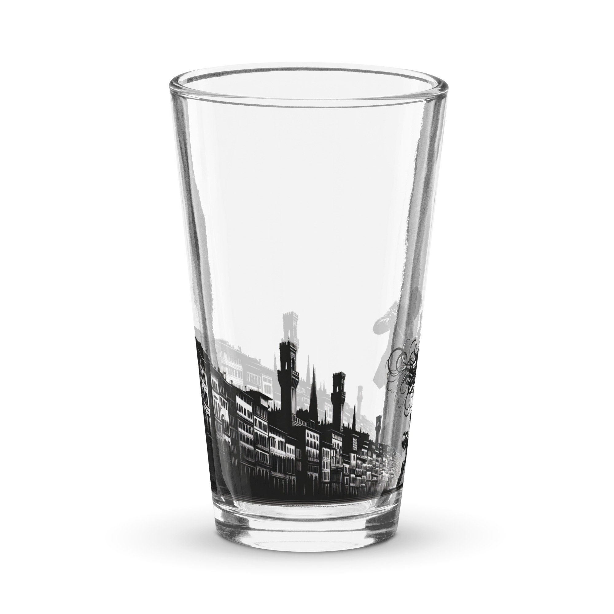 SiNO Vaso de pinta artístico - Serie Möbius City Pub Glass de