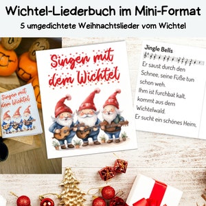 Wichtelbuch Tomke 3 Tomke trifft den Nikolaus zum Ausdrucken Bild 2