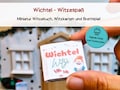 Wichtel - Witzespaß - Miniatur Witzebuch, Witzkarten und Brettspiel zum Ausdrucken