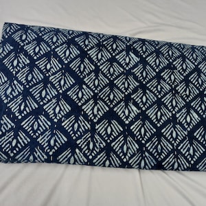 Indian Hand Block Kantha Quilt Twin Kantha Throw Singe Size Indigo Bedspread Cotton Kantha Bed Cover Handmade Quilt Queen Size Blue Quilt