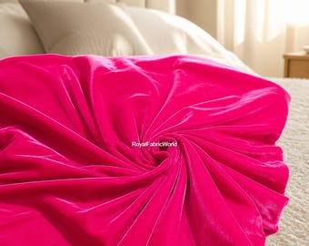 Mulberry Silk Velvet Fabric Scraps, Craft Sewing Quilting Material