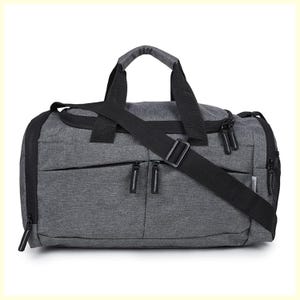 Sporttasche, Reisetasche mit Schuhfach für Männer und Frauen, 43x29x28 Cm, Ca. 35L, Leichtgewicht - Grau