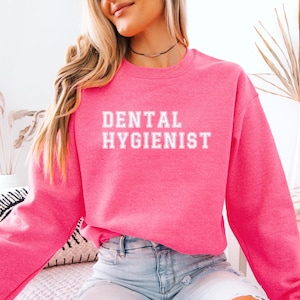 Dental Hygiene Gifts, Dental Hygienist Sweatshirt, RDH Sweatshirt, Cozy Crewneck for Dental Professionals, Gift for Hygienist, Dental Office