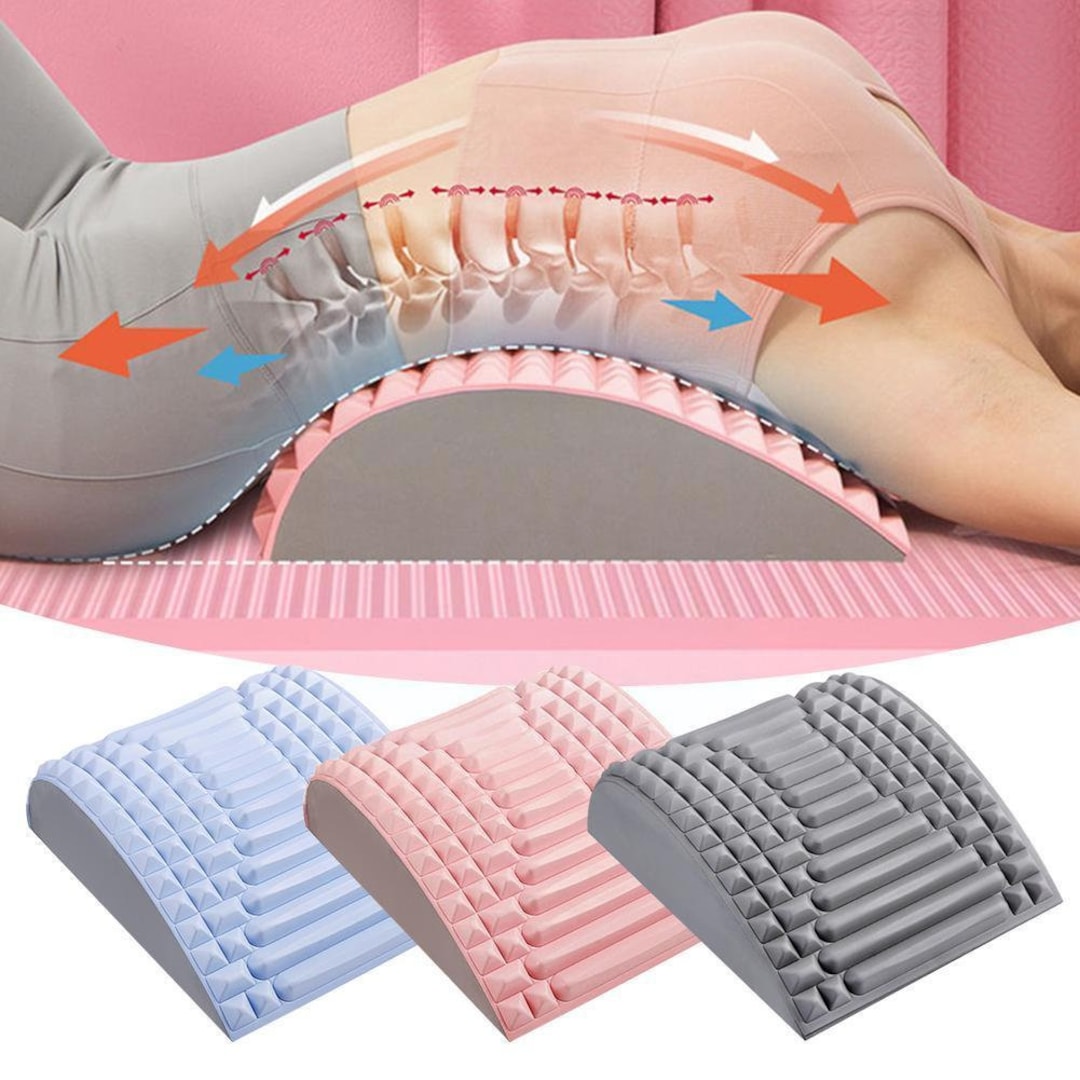 Back Stretcher Pillow Neck Lumbar Support Etsy