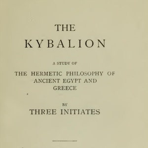 The Kybalion ebook