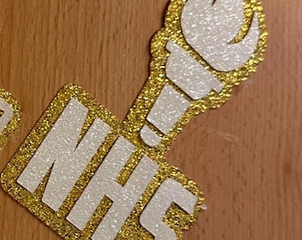 Custom National Honor Society Cut for Homecoming Mum, Custom Mum Decoration, Homecoming Supplies, Accessories for Mum,NHS Mum Cutout,