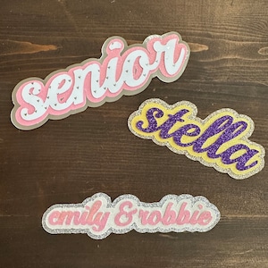 Recortes de nombre personalizados, Nombre para mamá en el regreso a casa, Decoración personalizada para mamá, Suministros para el regreso a casa, Accesorios para mamá, Recorte de nombre para mamá,