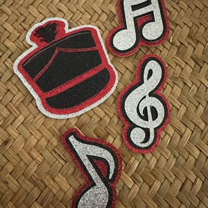 Custom marchingband set gesneden voor homecoming mama, custom mama decoratie, homecoming benodigdheden, accessoires voor moeder, marching band mama knipsel,