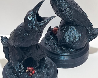 Raven & Skull Mini Dice Roller