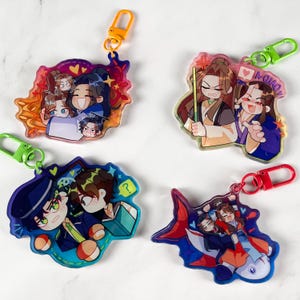 Danmei Keychains
