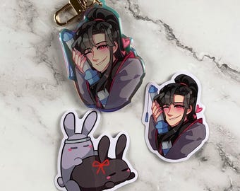 Cursed MDZS Stickers & Keychains