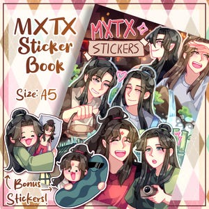 MXTX Sticker Book