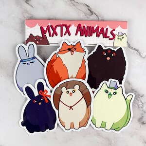 MXTX Animal Sticker Pack