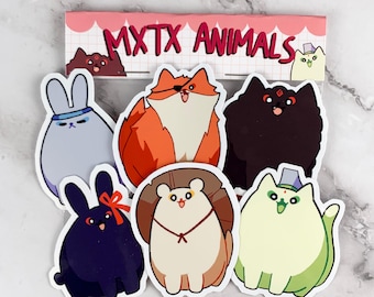 MXTX Animal Sticker Pack
