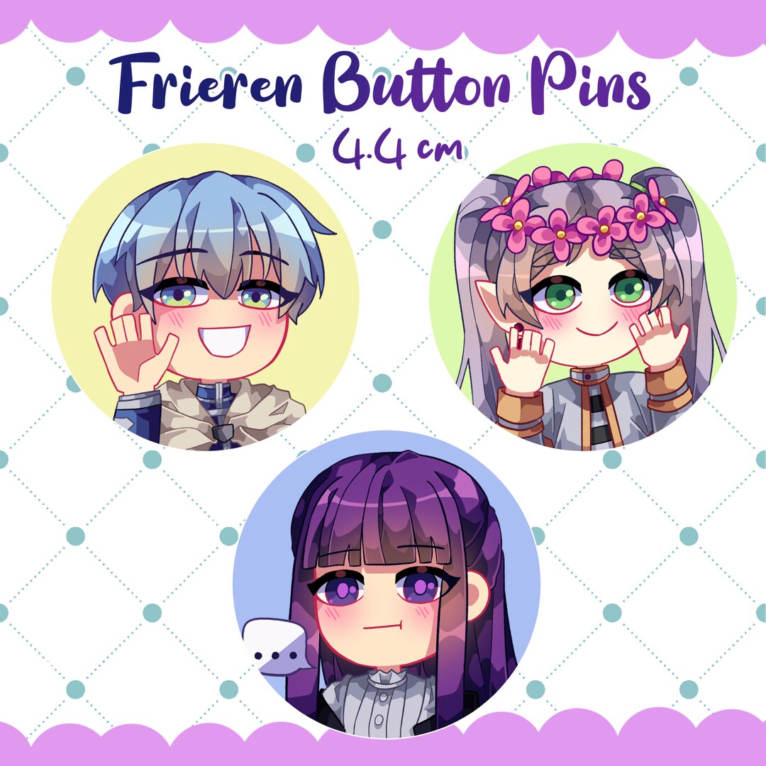 Frieren Pins - Etsy