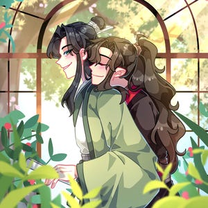 Bingqiu garden print