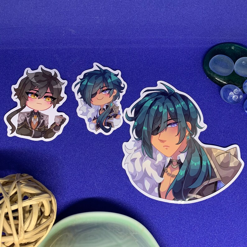 Genshin Stickers Etsy
