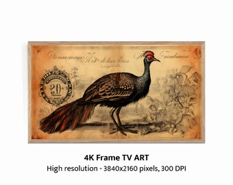 Thanksgiving Heirloom | Samsung Frame TV Art | ThanksGiving Frame TV Art | Thanksgiving Turkey | Digital Download | Art for Samsung Frame TV