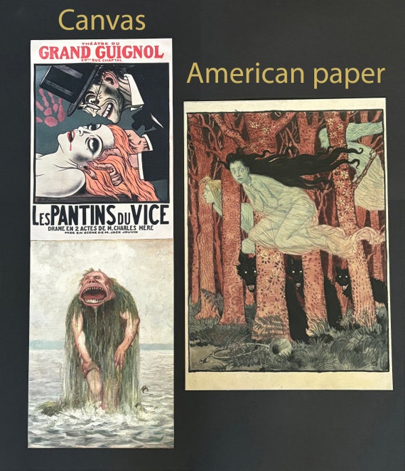 壁画、黒死病、版画、ポスター、ロンドン大疫病 1665、ダークアート