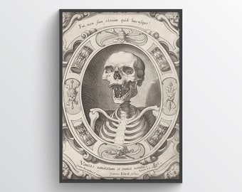 笑う骸骨、ヴァニタスの頭蓋骨 - メメント・モリ、中世の死の芸術