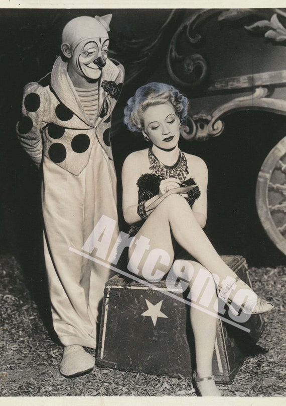 Clown Pin Up Costume Dress Clown Pin Up Costume Dress