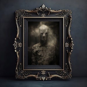 Ghost smoke, dark art, gothic, victorian, decoration, Picture, Art Poster Print, Home Decor,  Dark Art, Wall Decor