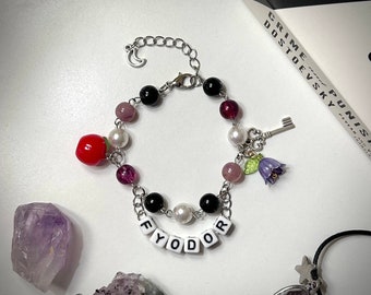 Fyodor Dostoyevsky Bungou Stray Dogs Inspired Bracelet