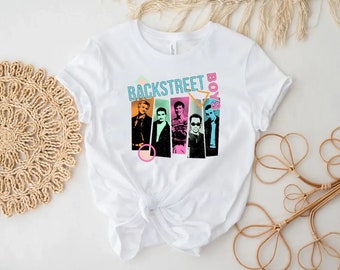 Backstreet Boys Shirt, BSB Shirt, Vintage BSB Boy Band 90s T Shirt 