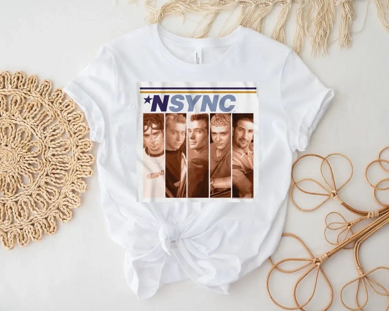 Vintage Nsync Boy Band 90s T Shirt in My Nsync Reunion Era, Nsync Shirt ...