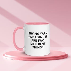 Funny Yarn Mug | Knitting Gifts | Yarn Lover Gift | Funny Crochet Mug | Gift For Knitters | Funny Gift For Mom | Funny Mugs | Gift Ideas