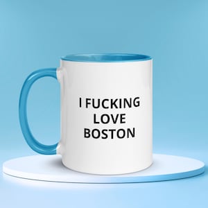 Ich liebe Boston Tasse | Boston Souvenir Tasse | Reise nach Boston | Lustiges Boston Geschenk | Boston Liebhaber Geschenk | Boston, Massachusetts