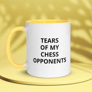 Tears Of My Chess Opponents Mug | Funny Chess Gift | Funny Chess Player Mug | Joke Gift | Funny Mugs | Gift for Chess Opponent | Chess Club