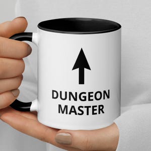 Dungeon Master Mug | Funny Mug Gifts | Gamer Gifts | Gamer Mug | Dungeons and Dragons Mug | DnD Mug | Dungeon Master Gift | Funny D&D Gift
