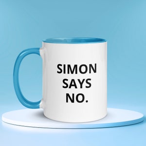Custom Mug | Two Sided Mug | Simon Says No | Thx For Feedback