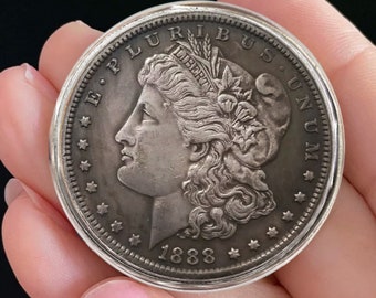 1888 USA Morgan Dollar Coin
