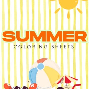 Summer Coloring Pages