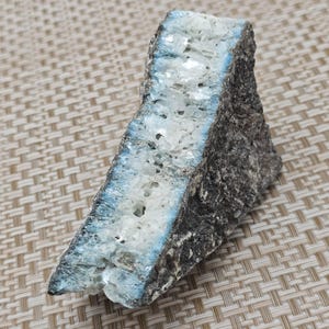 Blue Ice Glacierite Rough Uncut Specimen (#C10) - Raw crystal, new material, lapidary & stone cutting!