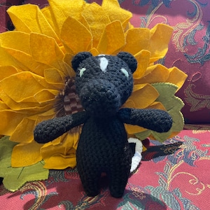 Holley the Skunk Crochet Pattern