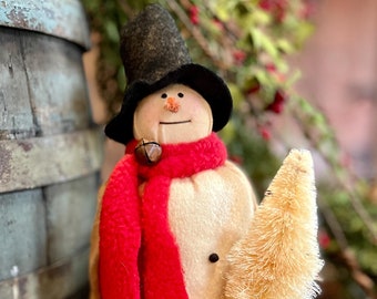Handmade Sammy Snowman