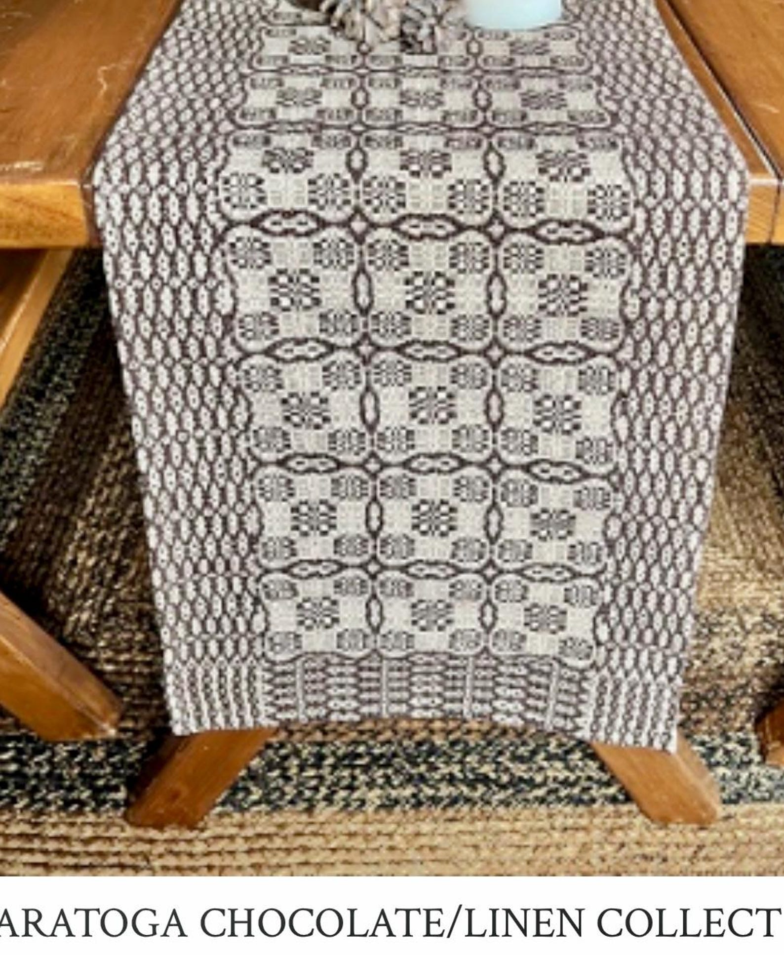 Assorted Table Runners Assorted - Saratoga Woven Primitive Table Runner - Etsy