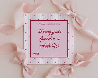 67 Kids Slang Valentines Day Cards, Printable Funny Valentine Card, Funny Gen Z Alpha Vday Cards, Girly Teen Tween Classroom Valentine Cards