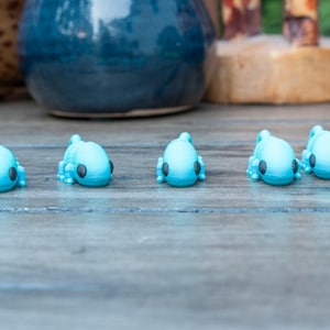 Micro Mini Chameleon Flexi Fidget Toy | 3D Printed Articulated Lizard | Tiny Flexi Reptile Figure | Mini Desk Toy | Sensory Fidget Gift
