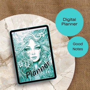 Flower Power Digital Planner – Hippie Vibes, Undated (PDF for Goodnotes ...