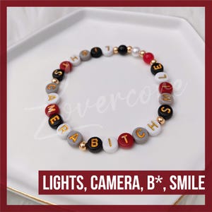 Lights Camera | Beaded Friendship Bracelet | Gift for girls, women | unisex bracelet | Rage Inspired